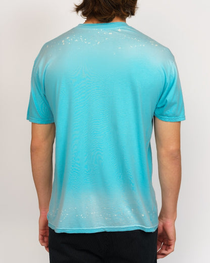 King Skully Tee Cyan Spray