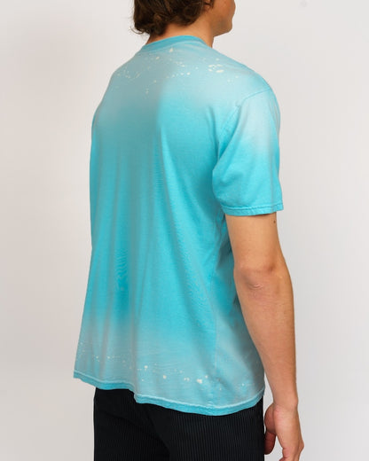 King Skully Tee Cyan Spray