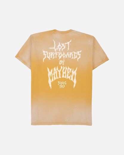 Mayhem Since 87 Tee Vintage Gold Spray