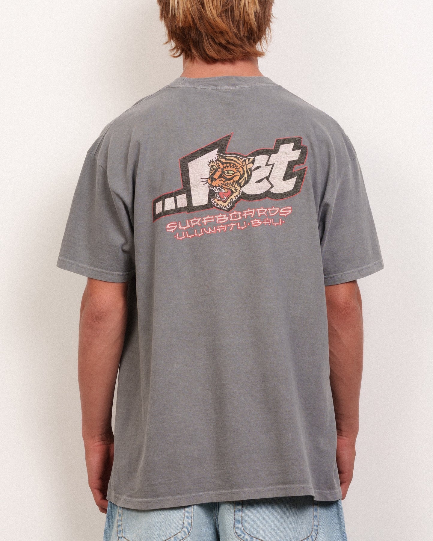 Bali Lam Wash Tee Stormy Grey