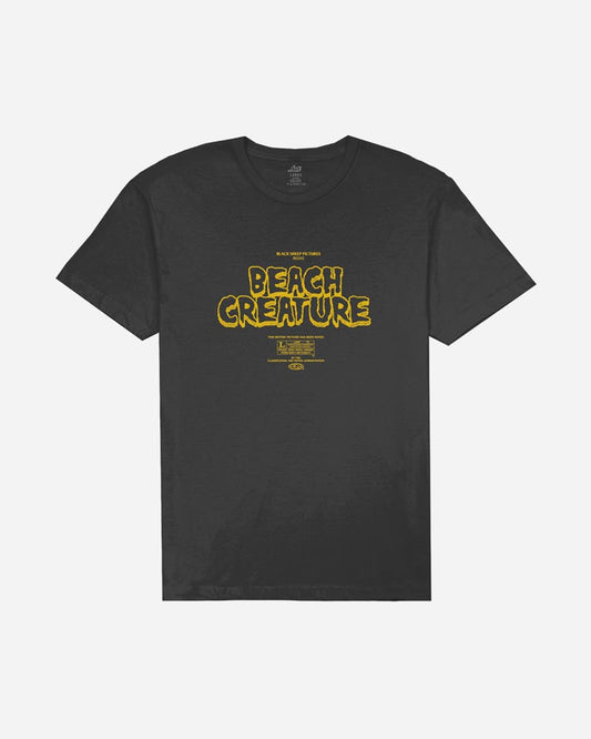 Beach Creature Tee Vintage Black