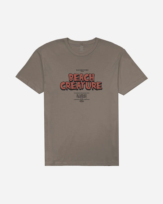 Beach Creature Tee Warm Grey