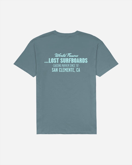 World Famous Tee Dusty Teal