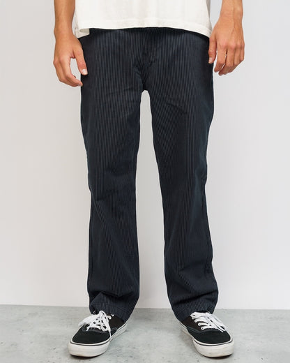 Slacker Pant Black Pinstripe
