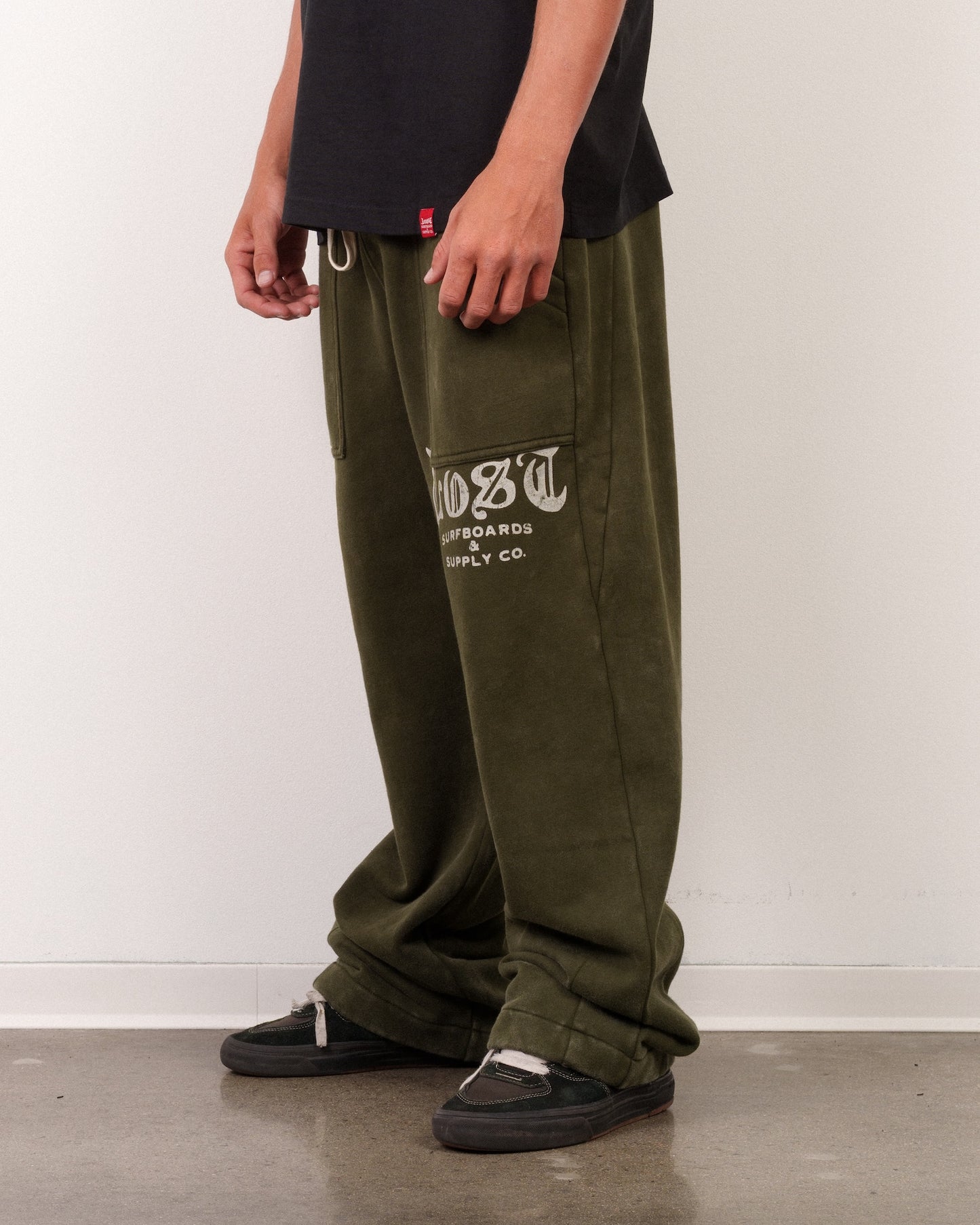 Kanga Fleece Pants Rifle Green