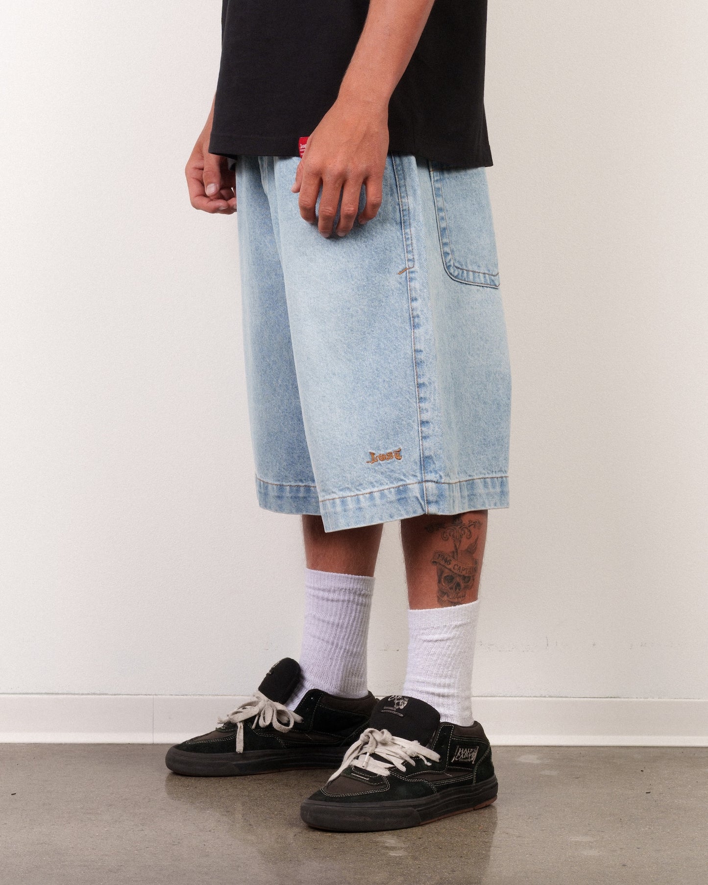 Big Rig Denim Jort Vintage Blue