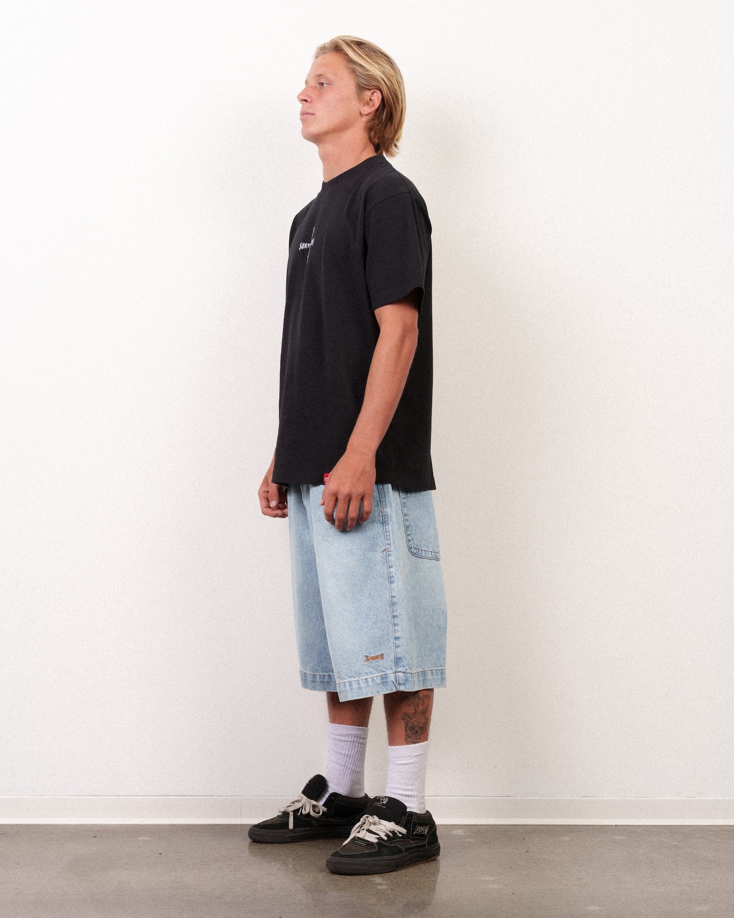Big Rig Denim Jort Vintage Blue