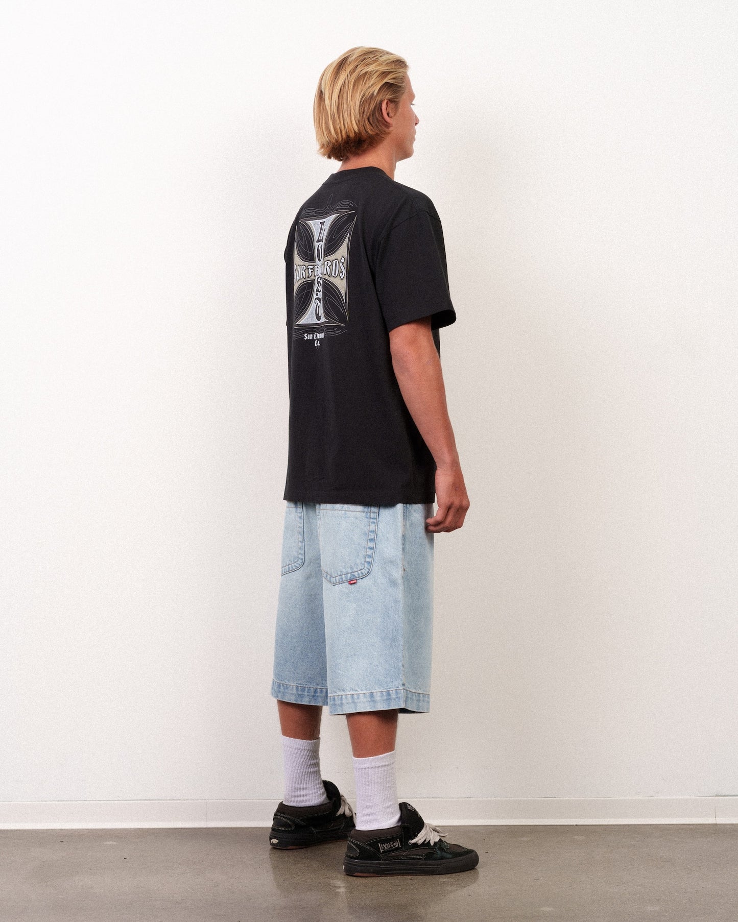 Big Rig Denim Jort Vintage Blue