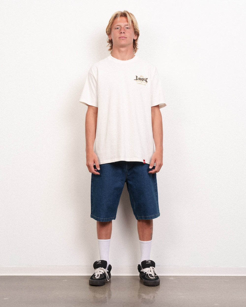 Slacker Denim Jort Indigo Wash