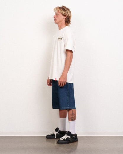 Slacker Denim Jort Indigo Wash