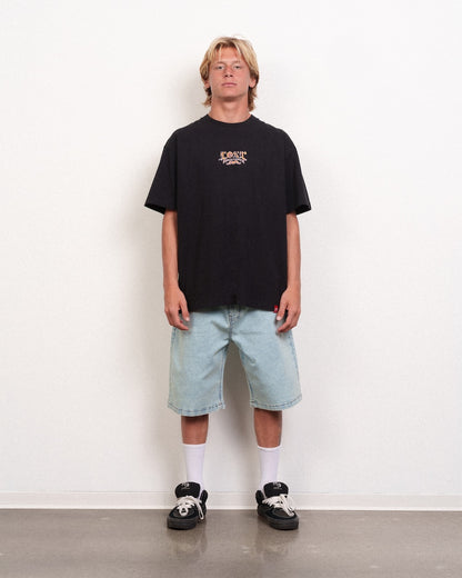 Dropout Denim Jort Washed Up Blue