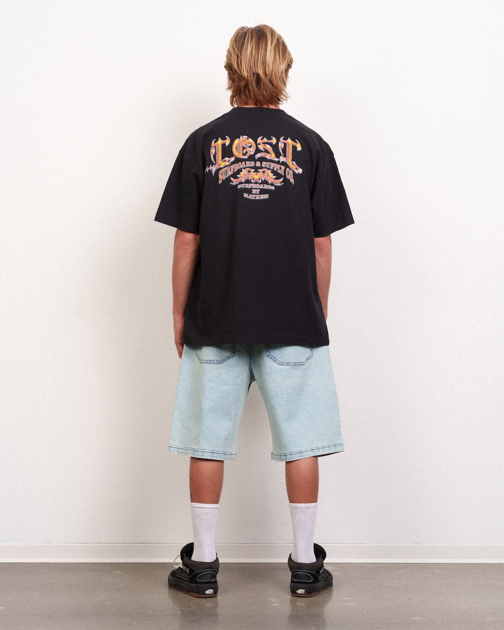 Dropout Denim Jort Washed Up Blue