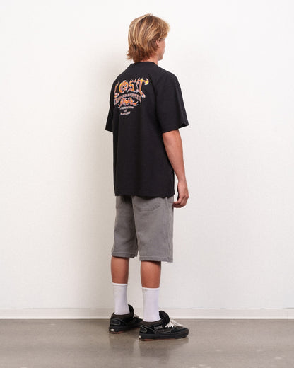 Dropout Denim Jort Washed Black