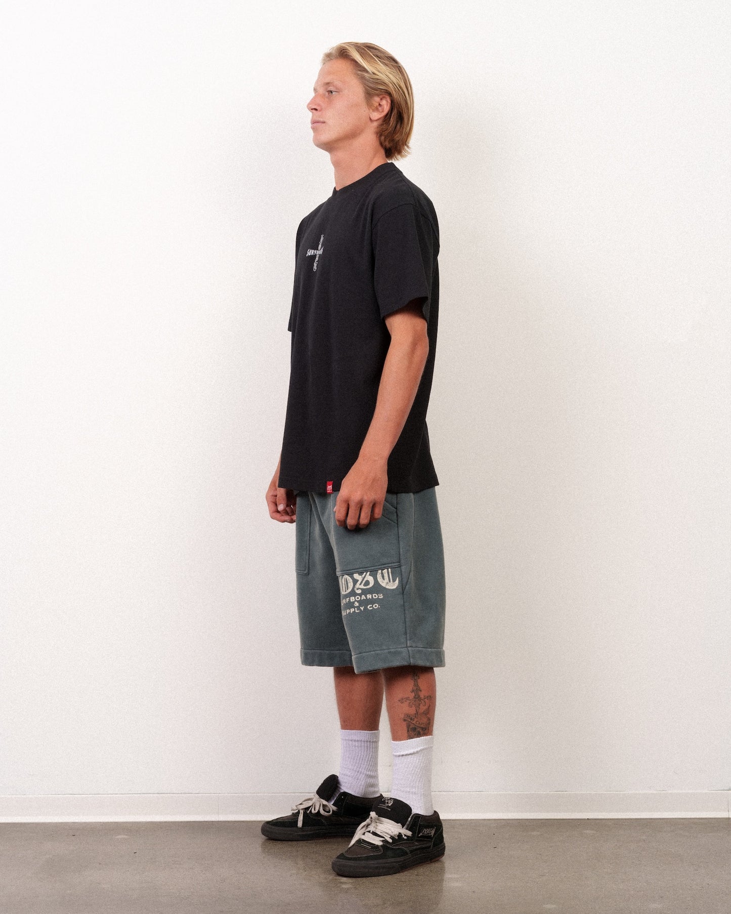 Kanga Fleece Shorts Dark Slate