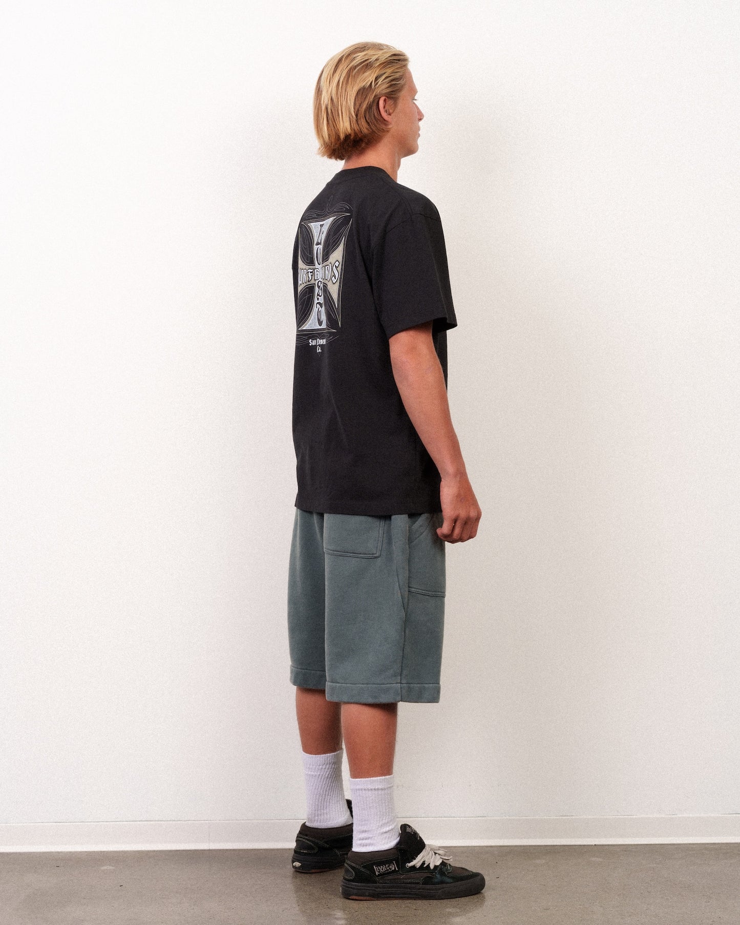 Kanga Fleece Shorts Dark Slate