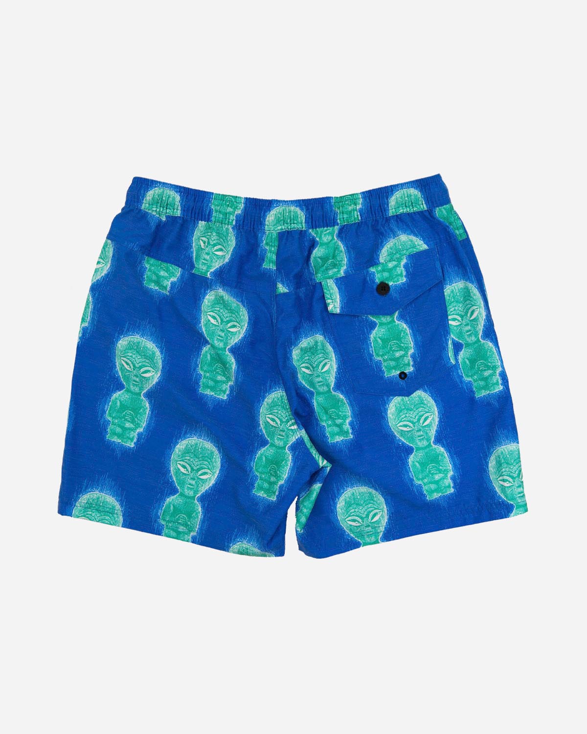 Risky Beachshort Alien Artifact Blue