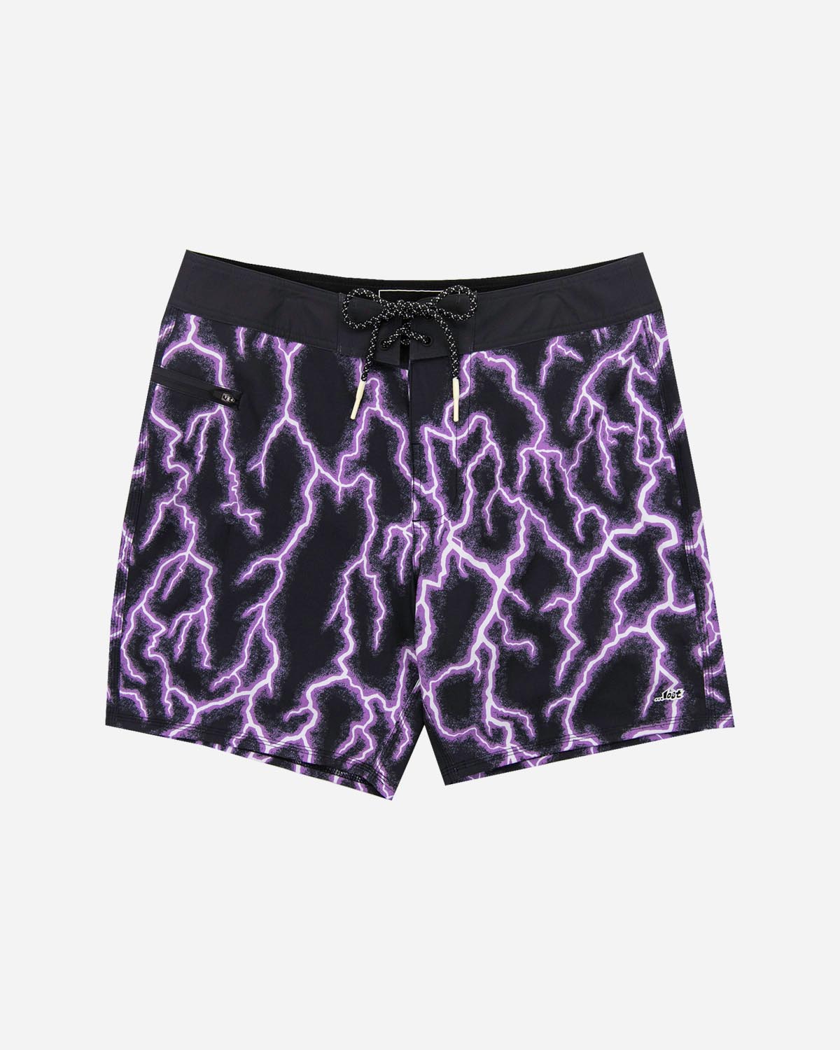 Bside Boardshort Purple Lightning