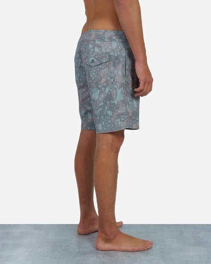 Layback Boardshort Abyss Blue