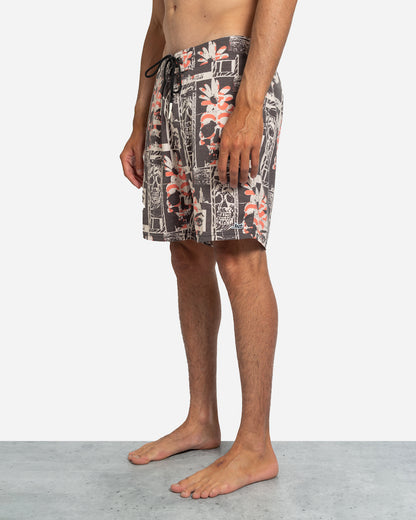 Layback Boardshort Mismash Black