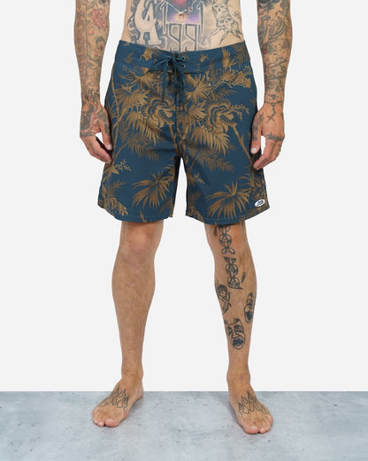 Layback Boardshort Tranquil Pond Blue