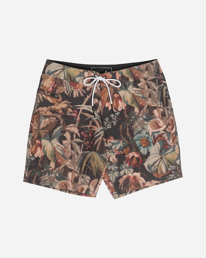 Highline Boardshort Deep Jungle Black