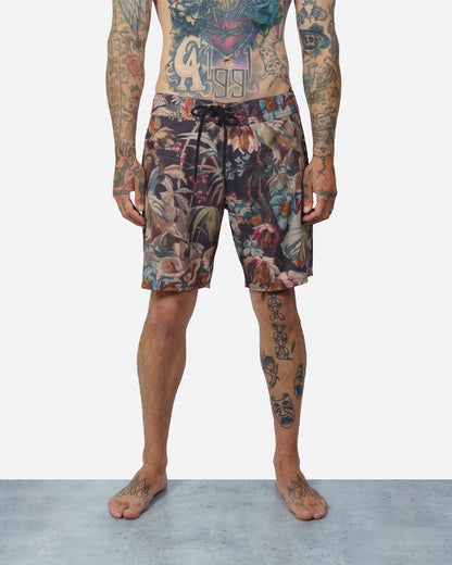 Highline Boardshort Deep Jungle Black