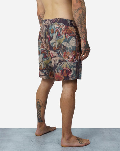 Highline Boardshort Deep Jungle Black