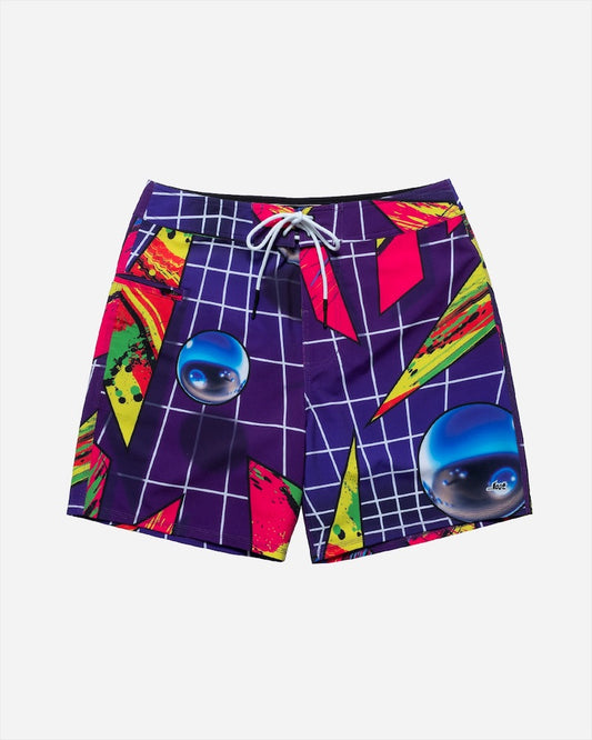 Highline Boardshort 80's Purple