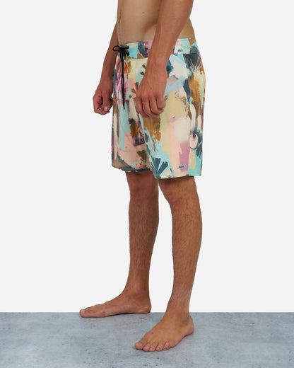 Highline Boardshort Palm Dreams Green