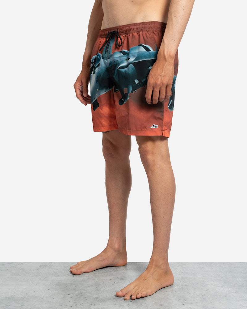 Top Dog Beachshort Faded Red