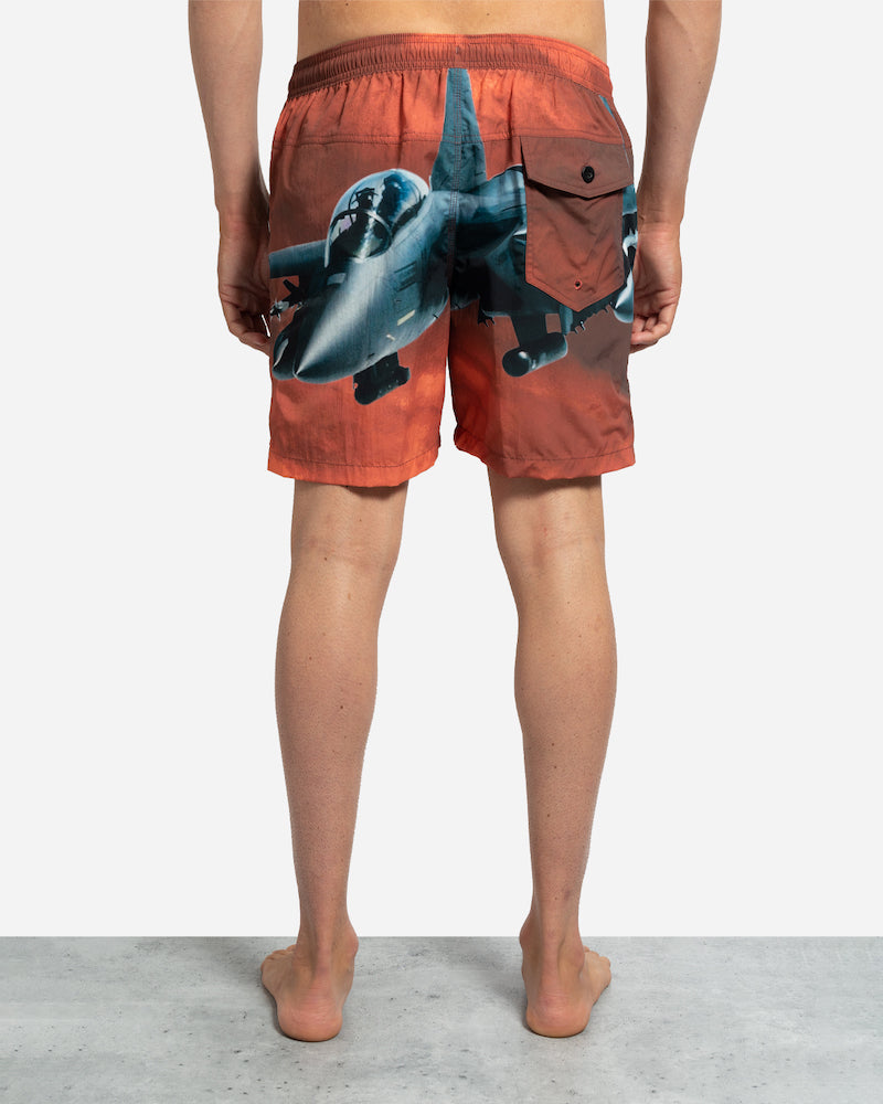 Top Dog Beachshort Faded Red