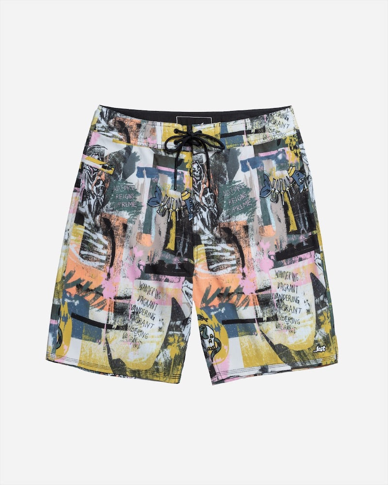 Beach Creature Boardshort Vagrant Lime