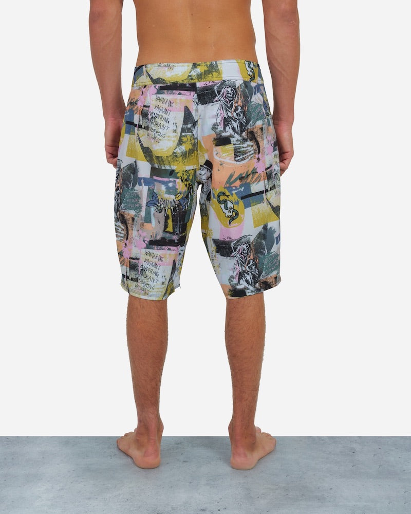 Beach Creature Boardshort Vagrant Lime