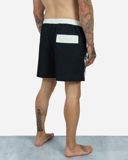 Death Stare Beachshort Black With White