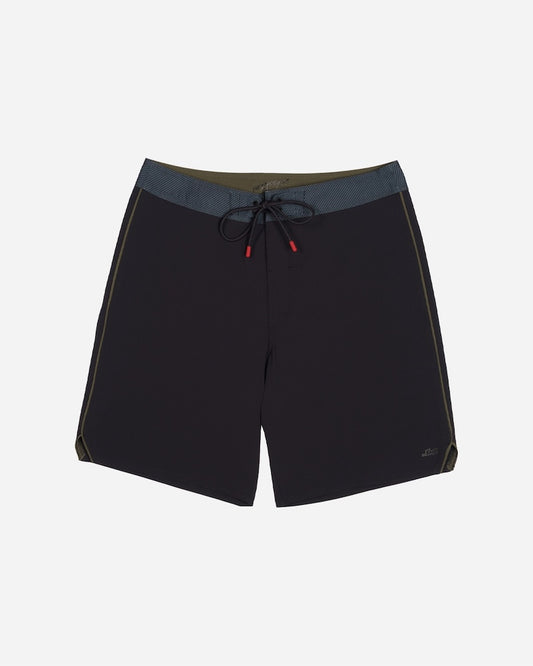 The Ripper Solid Boardshort Black