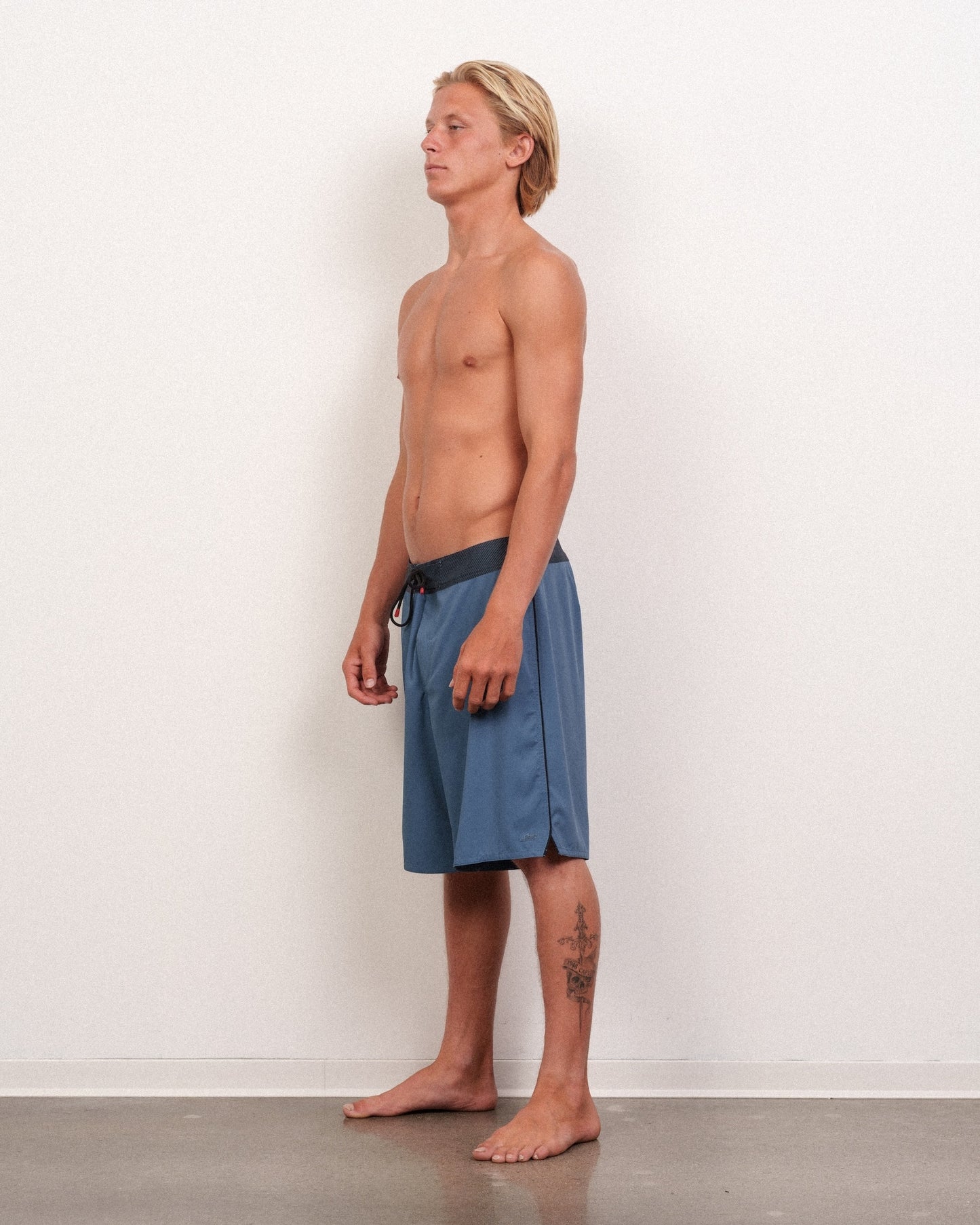 The Ripper Solid Boardshort Faded Indigo