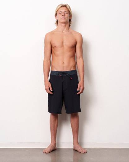 The Ripper Solid Boardshort Black