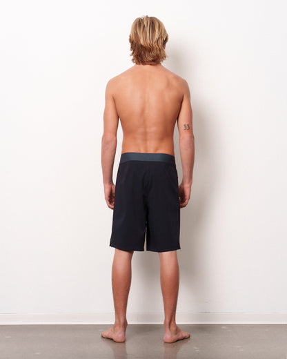The Ripper Solid Boardshort Black