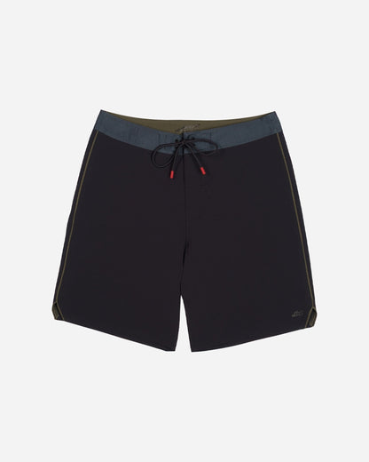 The Ripper Solid Boardshort Black