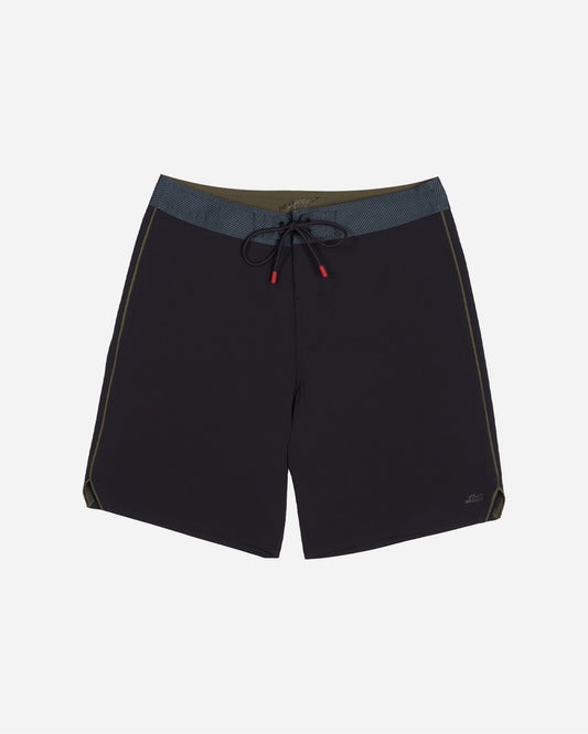 The Ripper Solid Boardshort Black