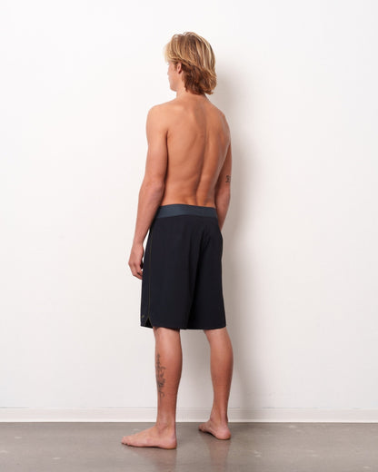 The Ripper Solid Boardshort Black