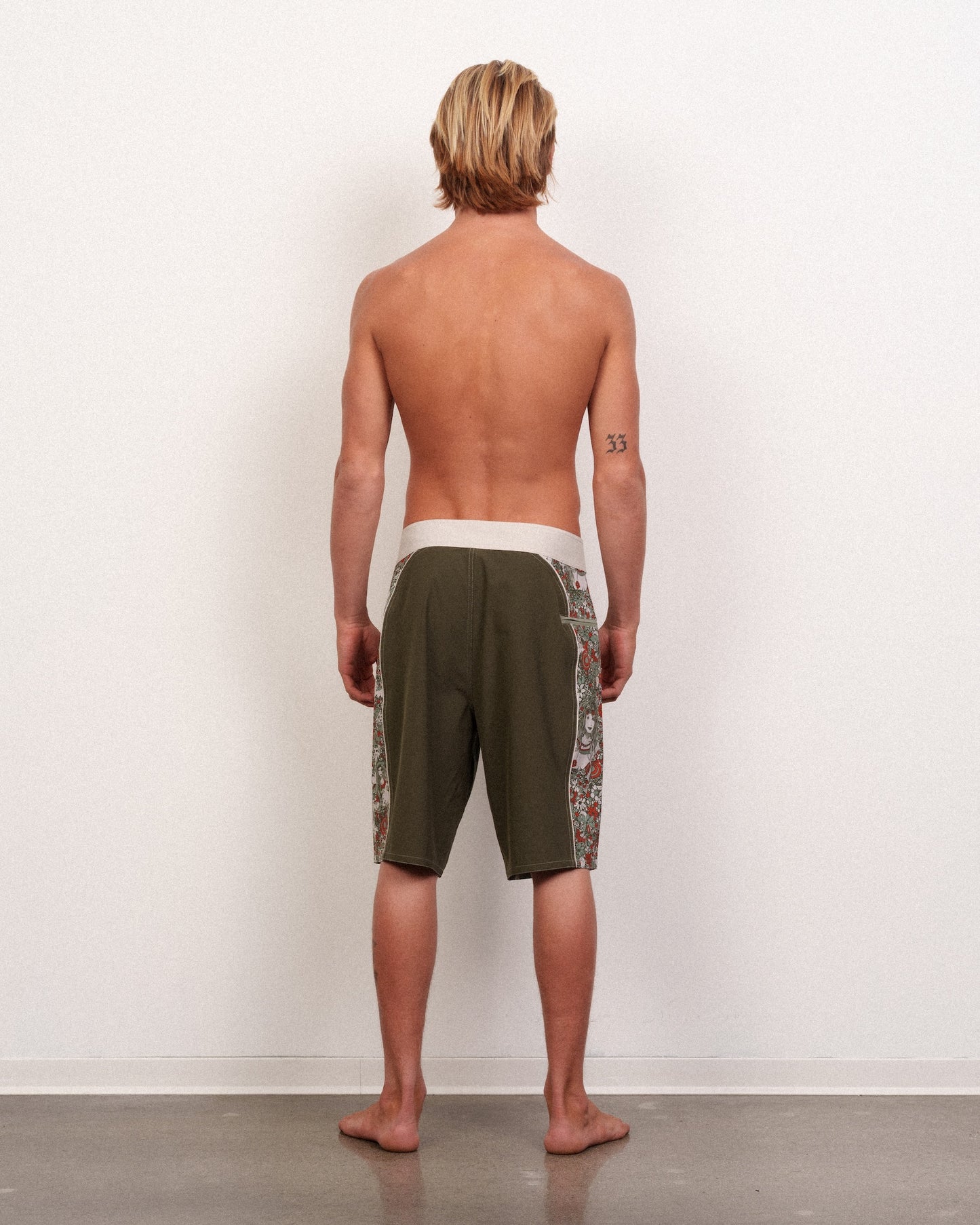 Garden Of Delight Boardshort Olive