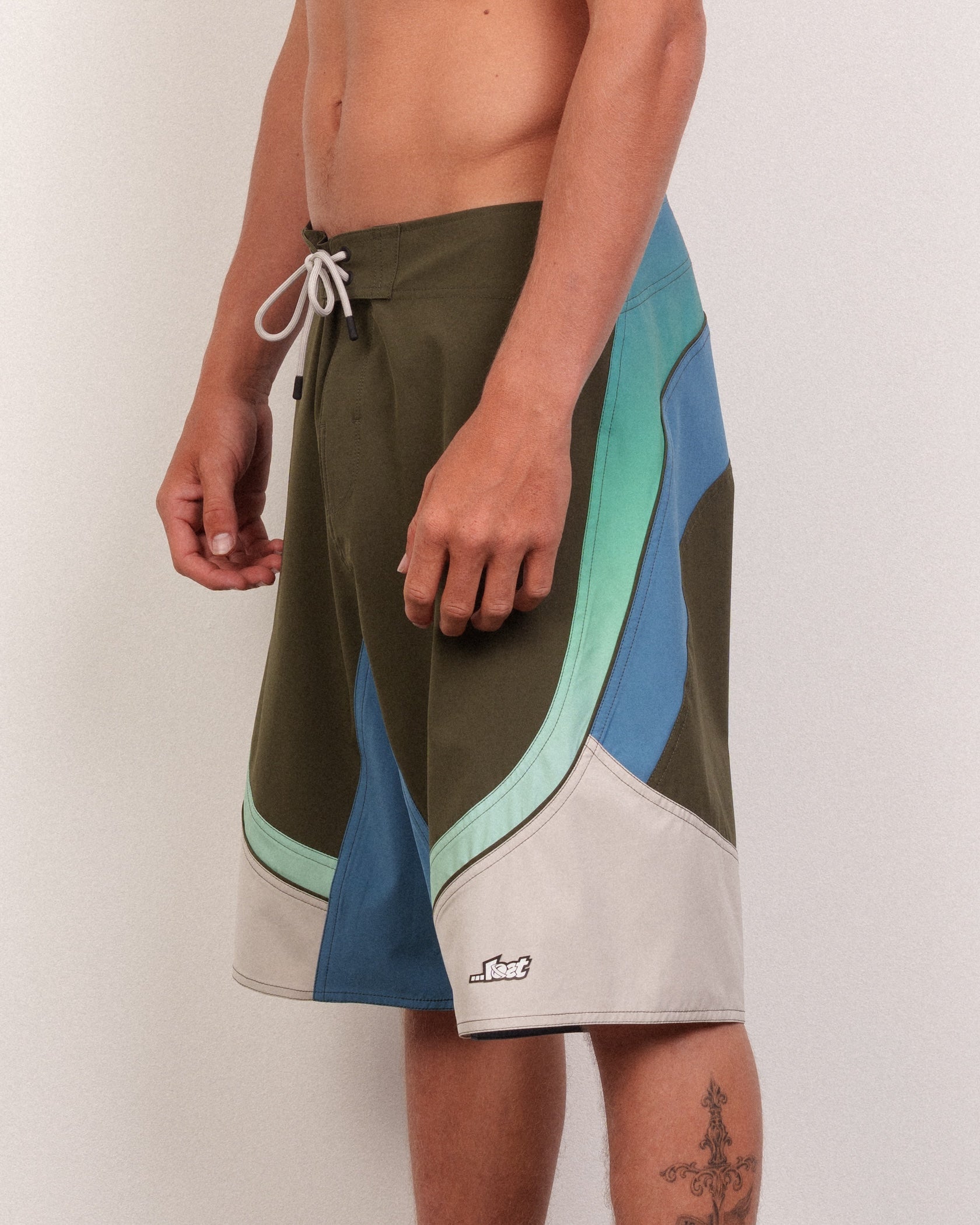 Hacked Boardshort Olive Drab – Lost Enterprises