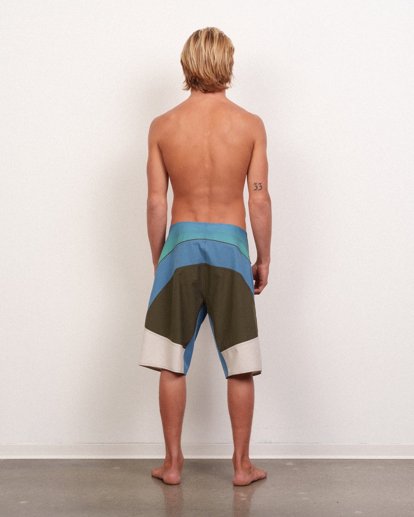 Hacked Boardshort Olive Drab