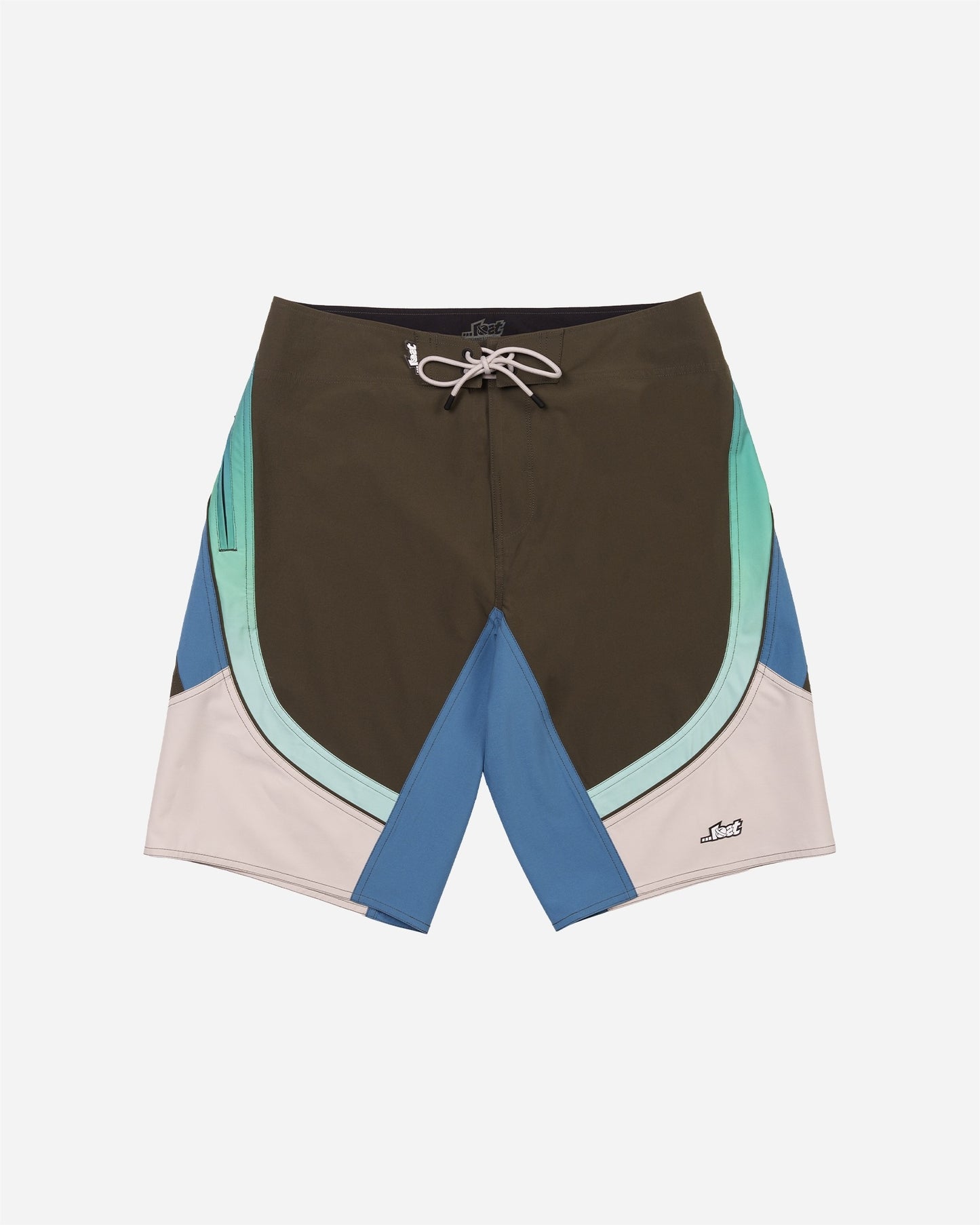 Hacked Boardshort Olive Drab