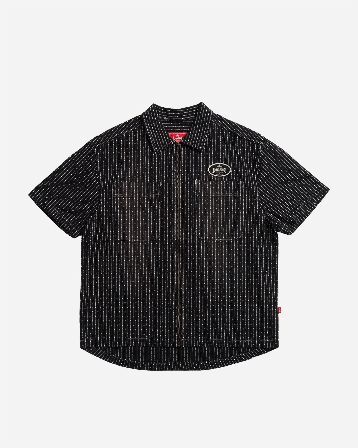 Gassed Woven Black / Natural