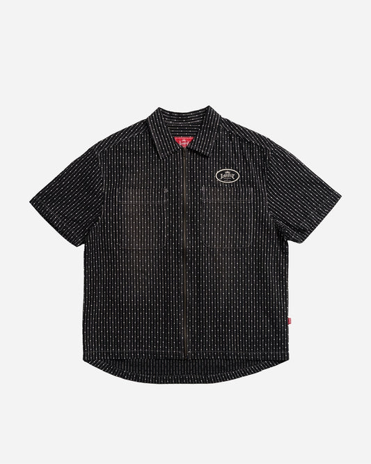 Gassed Woven Black / Natural