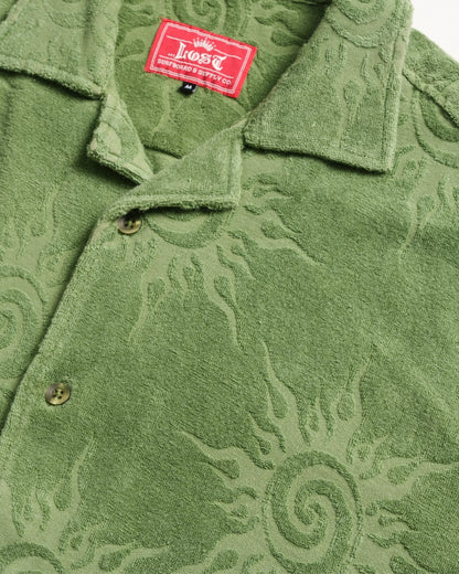 Ka La Jacquard Woven Green Tea