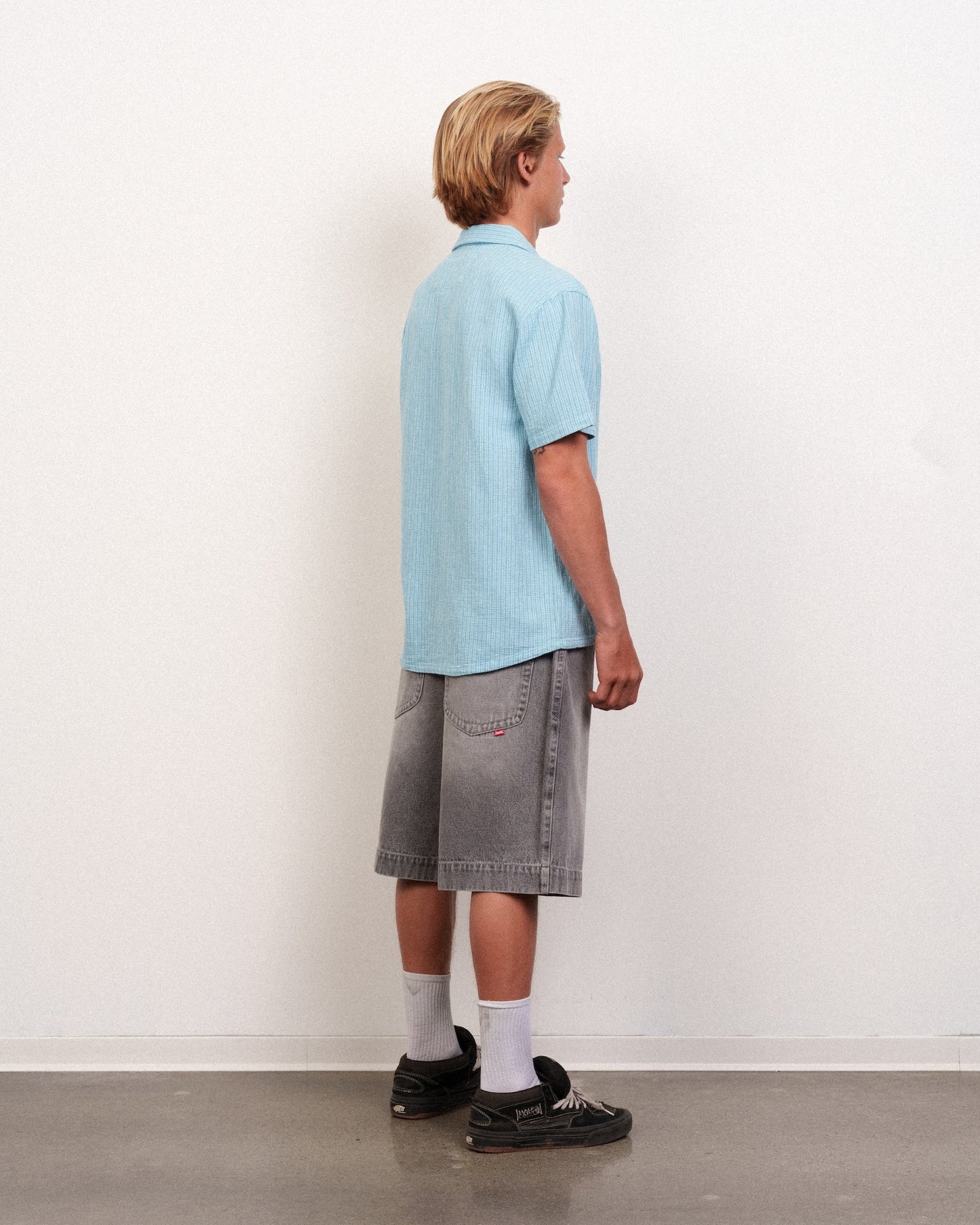 Blast Woven Light Blue