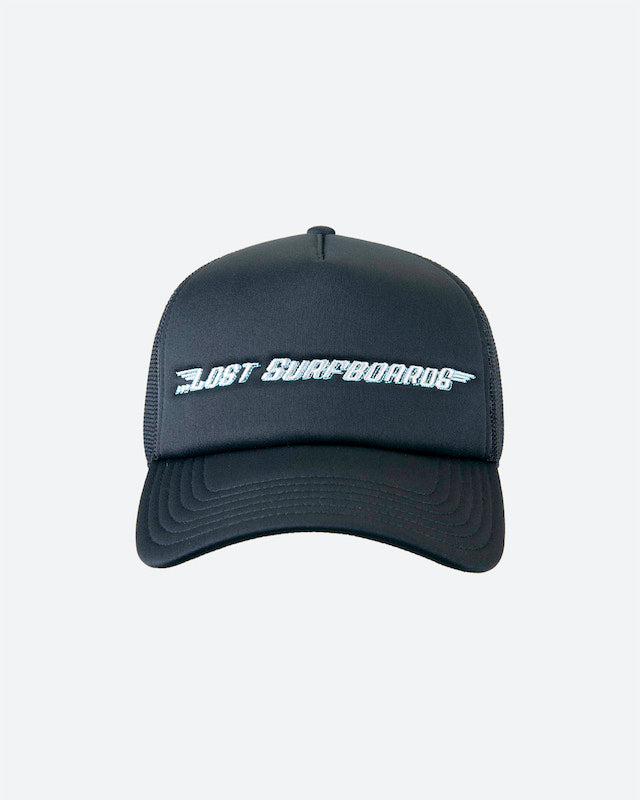 Lost Surfboards Trucker Vintage Black